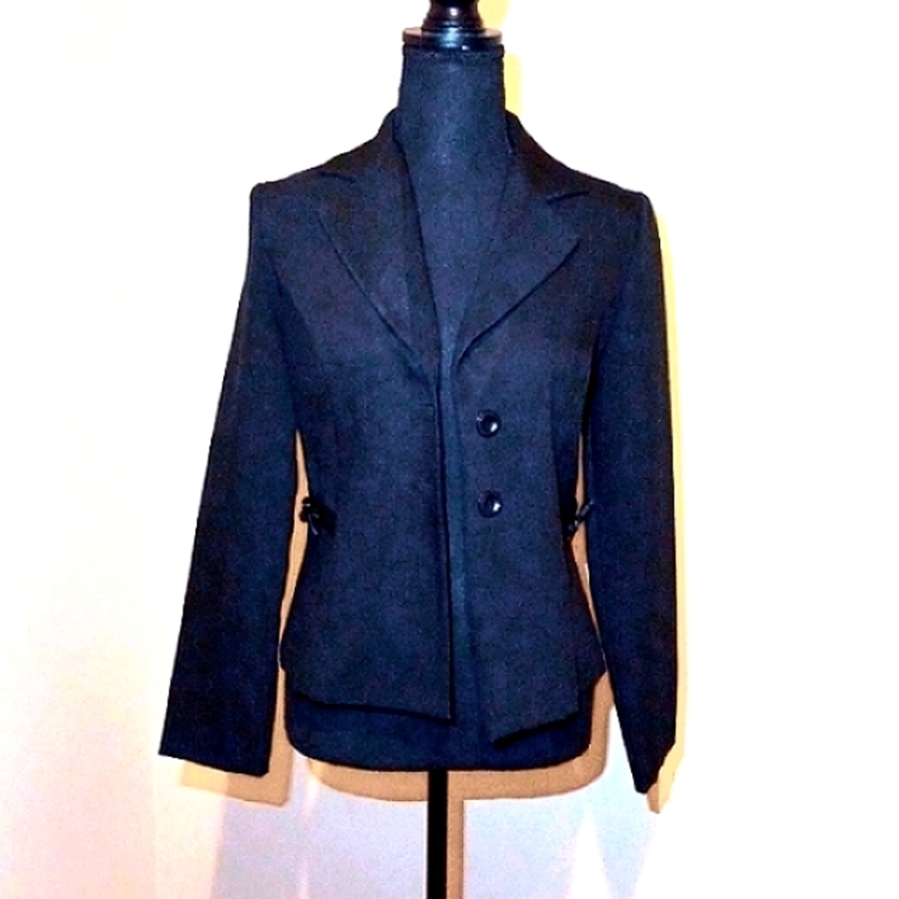Ally B. fitted black blazer jacket, size S